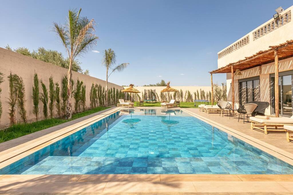 Villa Leila,Piscine , Grand Jardin, Jeux , Cuisiniere Marraquexe Exterior foto