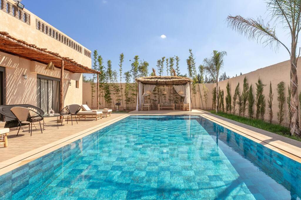 Villa Leila,Piscine , Grand Jardin, Jeux , Cuisiniere Marraquexe Exterior foto