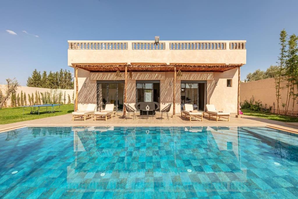 Villa Leila,Piscine , Grand Jardin, Jeux , Cuisiniere Marraquexe Exterior foto